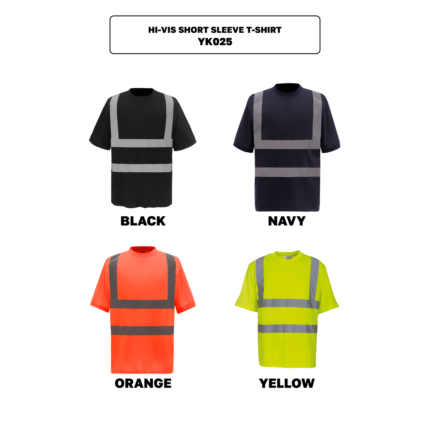 T-shirt, Hi-vis Vest & Hi-vis T-shirt