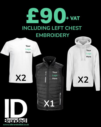 T-Shirt, Hoodie & Gilet Bundle