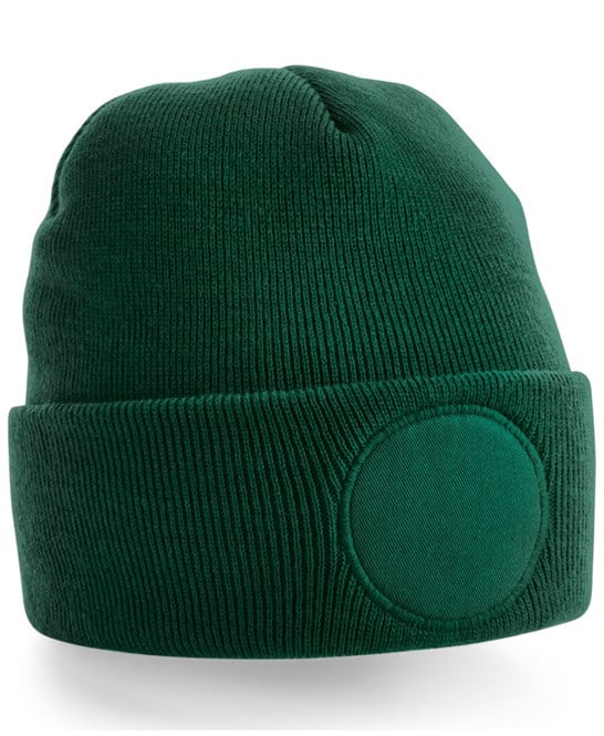 CIRCULAR PATCH BEANIE