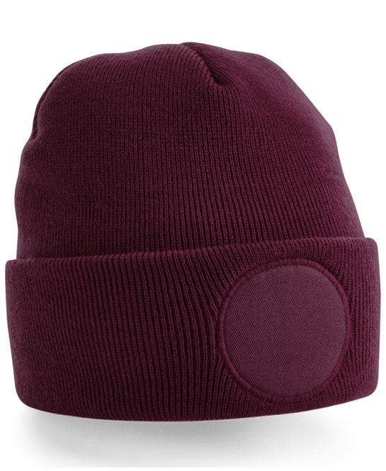 CIRCULAR PATCH BEANIE