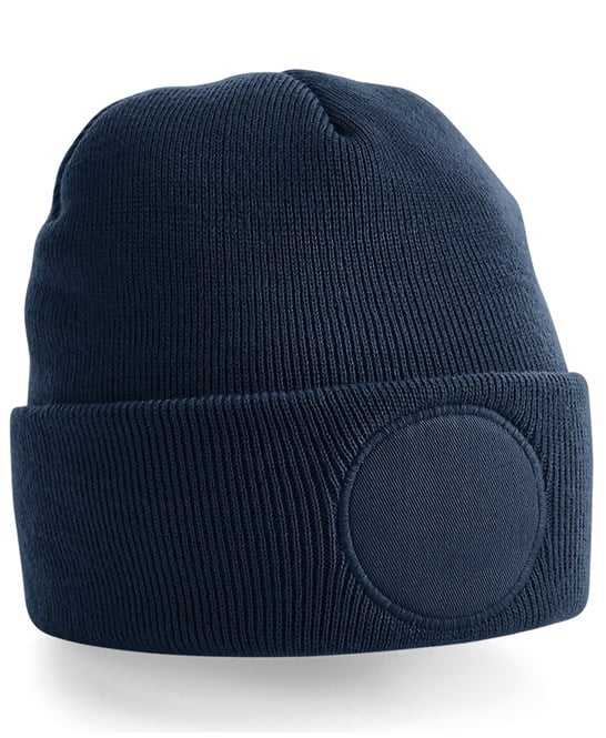 CIRCULAR PATCH BEANIE