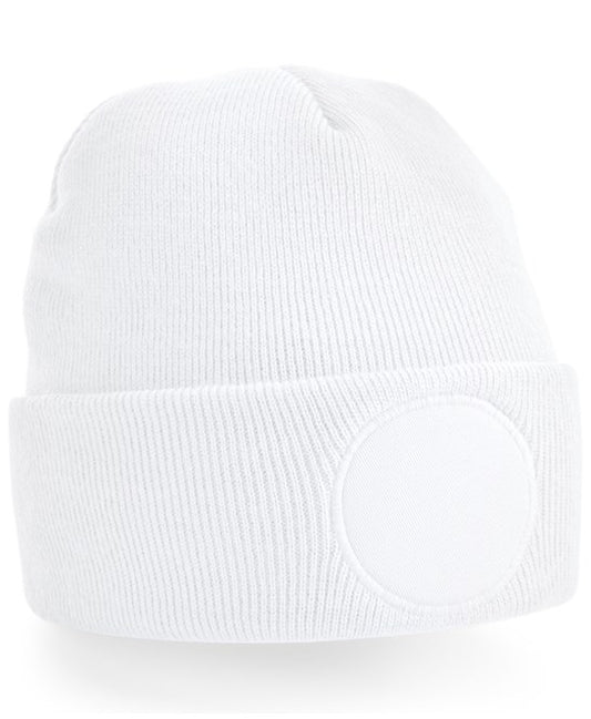 CIRCULAR PATCH BEANIE