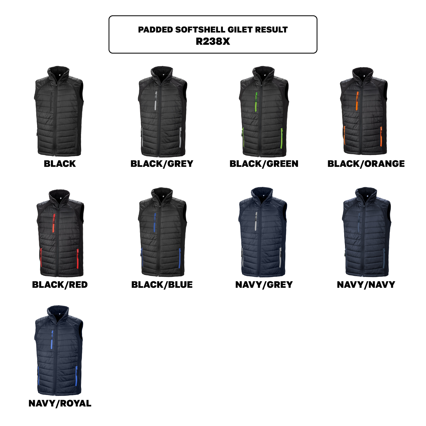 T-Shirt, Hoodie & Gilet Bundle