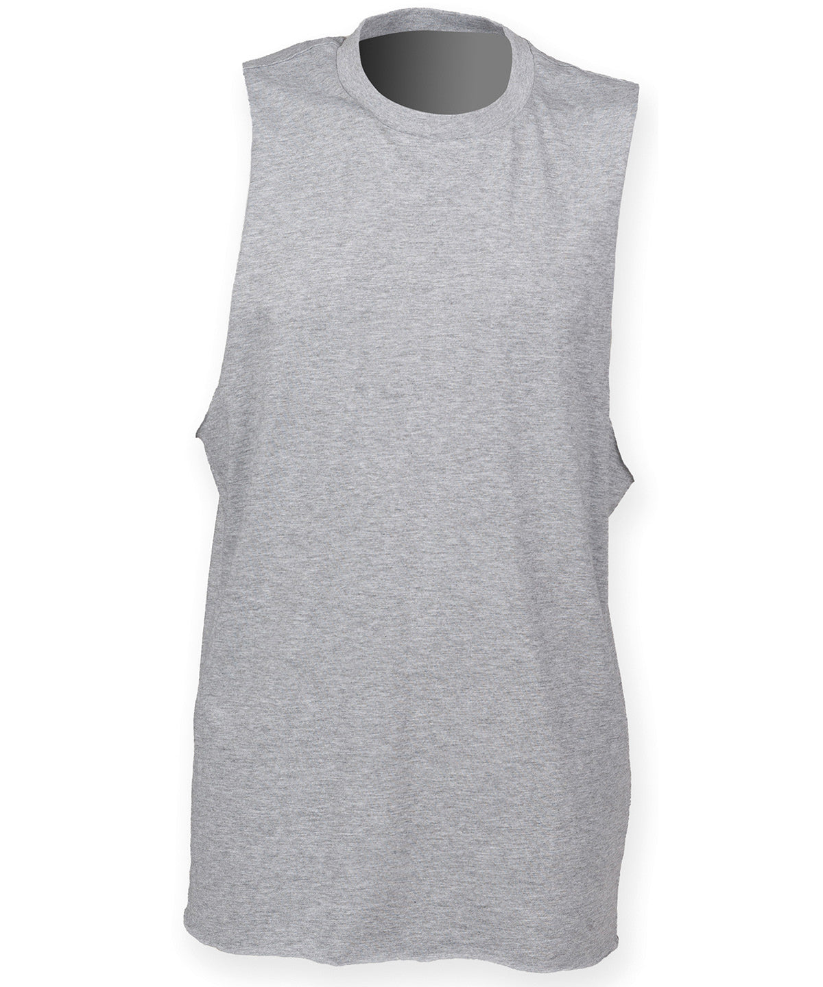 High Neck SlashArmhole Vest