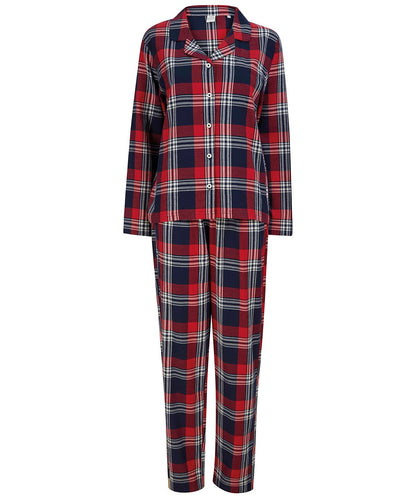 WOMENS TARTAN LOUNGE SET SK074 