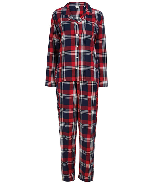 WOMENS TARTAN LOUNGE SET SK074 