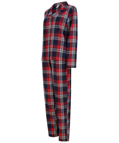 WOMENS TARTAN LOUNGE SET SK074 