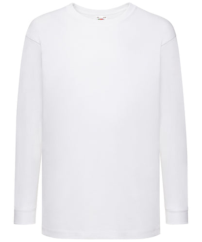 Kids Long Sleeve Valueweight T-shirt