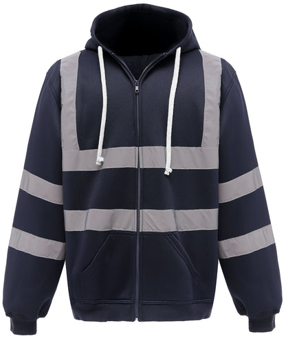 Zip Hi-Vis Hoodie
