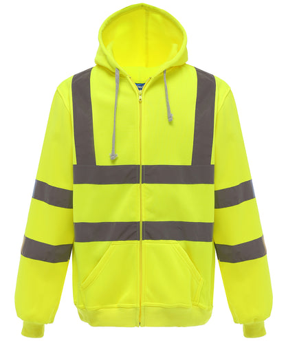 Zip Hi-Vis Hoodie