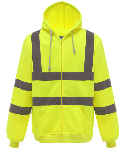 Zip Hi-Vis Hoodie